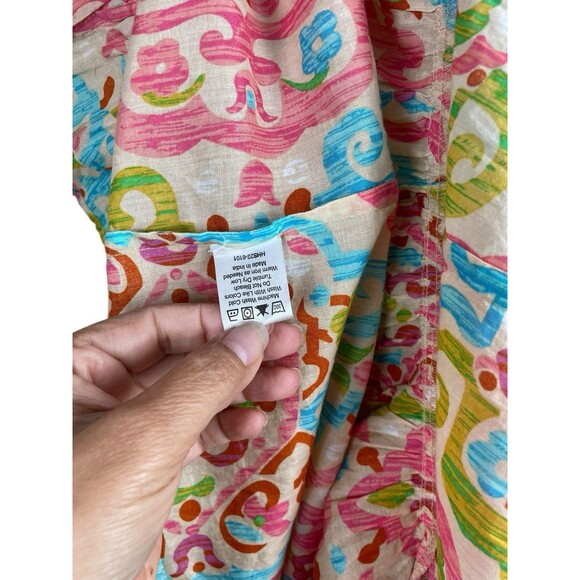 HOUSE OF HARLOW 1960 Floral Open Tie Back Tiered Boho Maxi Dress Size S NWT - Picture 11 of 16